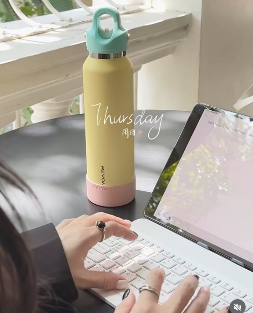 các mẫu bình giữ nhiệt Gozen nhiều màu sắc trưng bày đẹp mắt