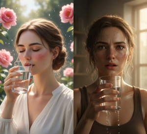 infographic lầm tưởng về uống nước